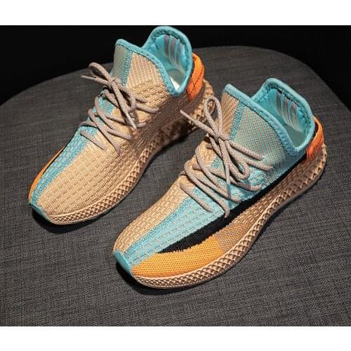 2020 Women Sneakers Running Shoes Breathable Woman Sneakers Outdoor Walking Jogging Trainers Flying Weaving Leisure Shoe