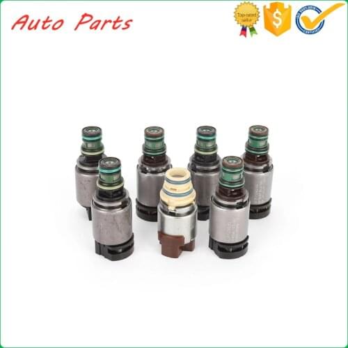 7Pcs Car Gearbox Transmission Solenoid Valve Kit AL39 7G276 AF 6R80 for Ford F150 Transmission System
