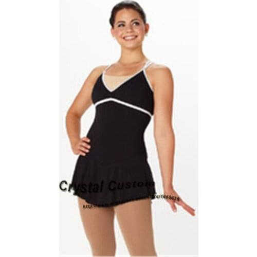 Ice Figure Skating Dress For Kids Fashion New Brand Competition Figure Skating Dresses Crystal Custom DR3609