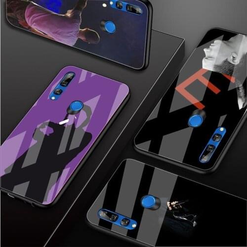 Eminem Mile Rap Tempered Glass Phone Case For Huawei honor 8X 9 10i 20i 20Lite 20Pro 30 Pro Cover Shell