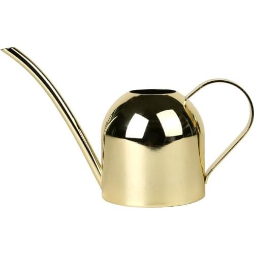 500ML Stainless Steel Long Spout Water Jug Home Garden Bonsai Plant Flower Watering Can Rose Gold Kettle Jar