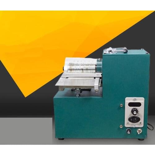 Leather Strip Belt Strap Cutting Machine with Edge Folding Leather Laminating Machine Handmade Leathercraft Cutting