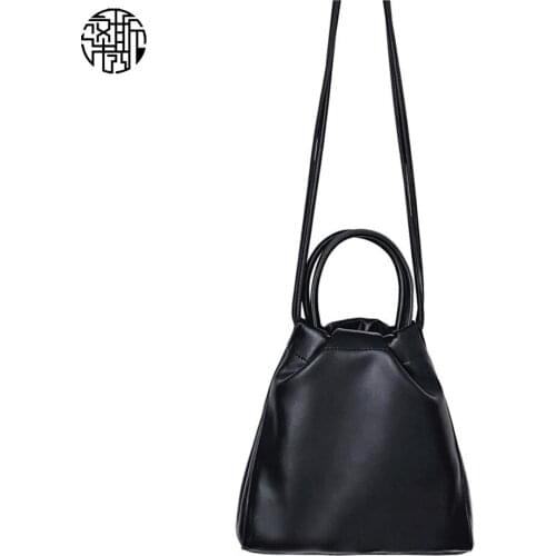Zenos INS Fashion Korea Style Soft Pu Leather Handbag Elegant Women Girl Crossbody Sling Bag
