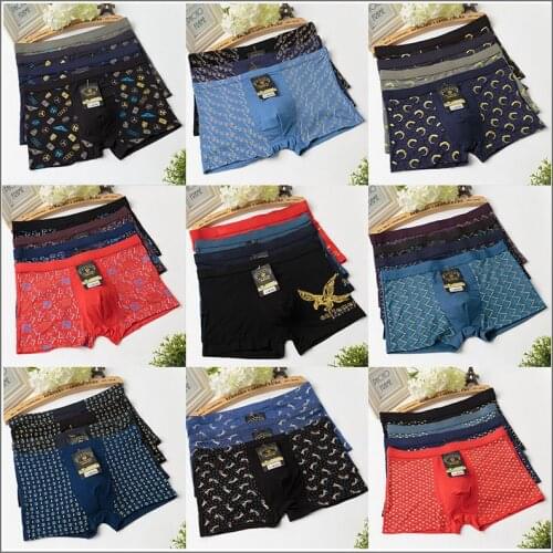 Mens Boxer Fashion 10 Pieces Sexy Men Mens Boxer Shorts Bulge Pouch Underpants Plus size XXXL 4XL 5XL 6XL 7XL