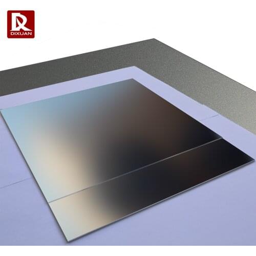 Silver Gray Anodized 0.4 0.5 0.6 0.8 1 1.2 1.5 2MM Anodised Industria Aluminium Aluminum Sheet Plate Card For Wall Decoration