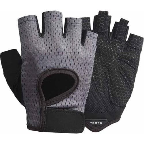 Professional Fitness Gloves Non-Slip Yoga Exercise Half Finger Men Women Power Weight Lifting Hand Protector Cycling accessory