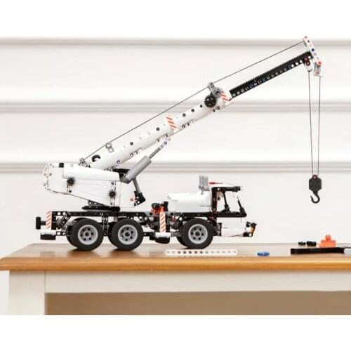 Xiaomi OneBot Building Block Engineering Crane Car Blocks Vehicle 360 Degree Rotati Truck Simulation Crane Gift For Kids