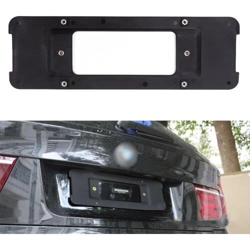 Universal Easy Install Bumper Bracket Mount Holder License Plate Frame Stylish Auto Accessories PPE Structure Heat Resistant