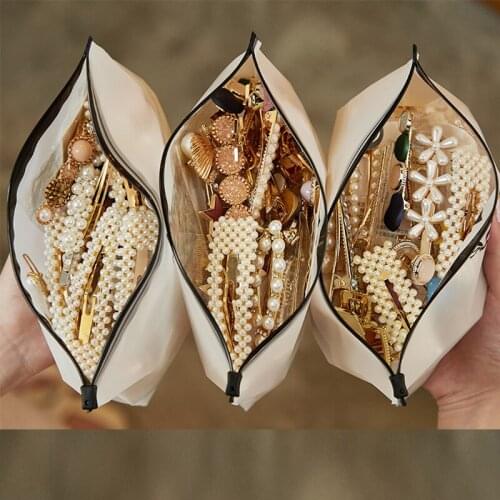 2021 Exquisite shiny pearl diamond family headband hairpin popular geometric crystal temperament side clip hair accessory