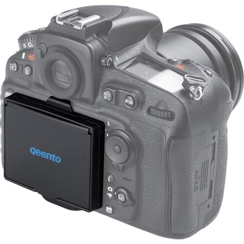 Qeento LCD Screen Protector Pop-up sun Shade lcd Hood Shield Cover for Mirrorless Digital CAMERA FOR nikon D810 D800 D810A D800E