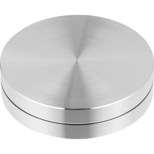 1pc Cake Baking Tray Axle Turntable Aluminum Alloy Rotating Tray Stand Base