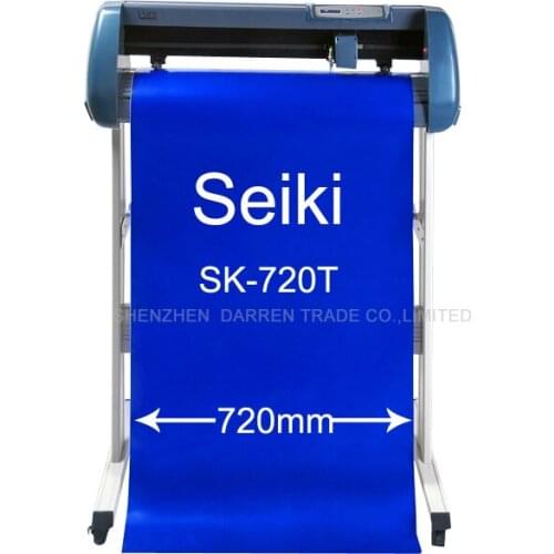 1 PCS Seiki SK-720T 110V/220V 60W Serial (RS -232) and USB Connector Vinyl Cutter Model Cutting Machine