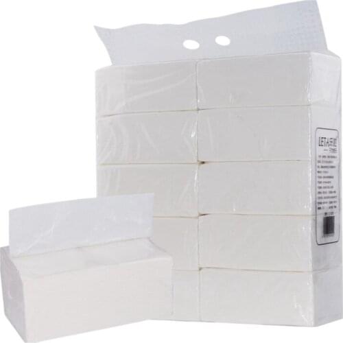 10 Packs Facial Tissue Tissue 3-Ply 300 Pulls Facial Tissue Car Tissue Face Tissue Disposable Household Toilet Paper
