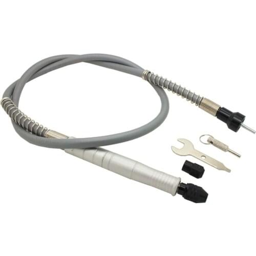 105Cm Universal Aluminum Flexible Shaft Grinder Flex with Keyless Chuck 1/8 Connector for Dremel 3000 4000