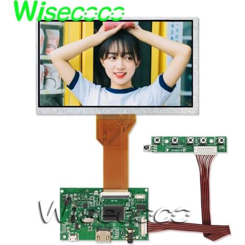 7 Inch 800*480 Tft Lcd Resistive Touch Screen 50pin Driver Board LCD Monitor Module DIY Kit