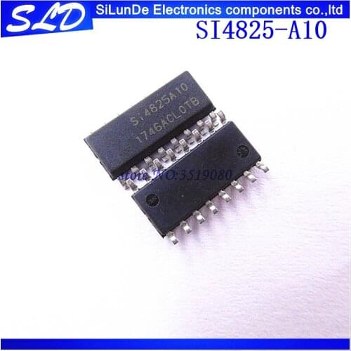 Free Shipping 10pcs/lot SI4825-A10-CSR SI4825-A10 SI4825A10 SI4825 SOP-16 new and original in stock