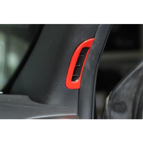 A pillar Air Vent Outlet Decorative Ring Cover Trim Sticker for Jeep Grand Cherokee 2011+ Car Accessories Interior Decoration
