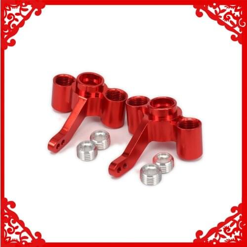 2pcs Alloy Aluminum Steering Hub Carrier(L/R) Knuckles 511484 For Rc Car 1/10 FS Truck Buggy 53810 Upgraded Hop-Up Parts
