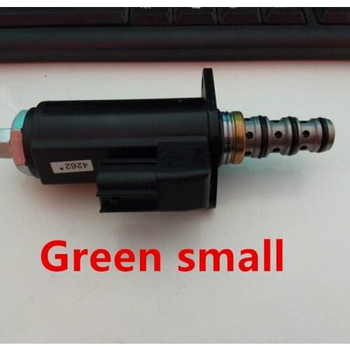 FOR excavator Kobelco 200/250/330-6E-8 walking linear/lifter/proportional solenoid valve (green small) high quality accessories