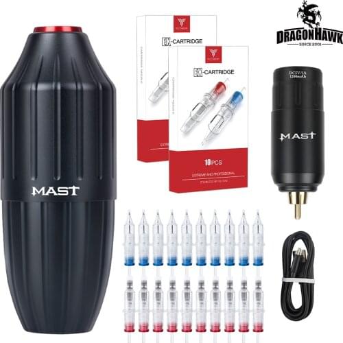 Dragonhawk Mast Wireless Power Supply Battery Pack RCA Machine Motor Tattoo Pen