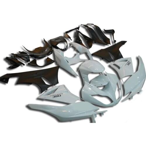 Motorcycle Fairing kit for KAWASAKI Ninja ZX6R 09 10 ZX6R 636 2009 2010 Top white black ABS Fairings set + gifts SD17