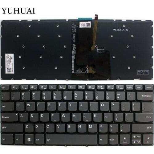 NEW US keyboard For Lenovo FLEX 5-1470 Flex 5-1570 Flex 5-1570 US laptop keyboard with Backlit