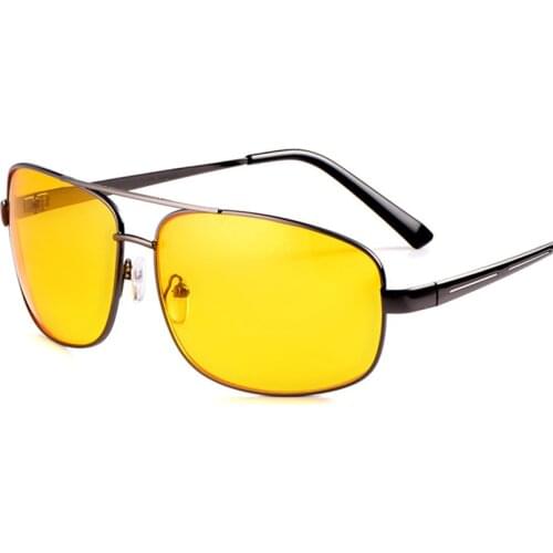 Night Vision Goggles Glasses Men Women Square Night Eyeglasses for Driving Driver Nightvision Anti Glare Glasses