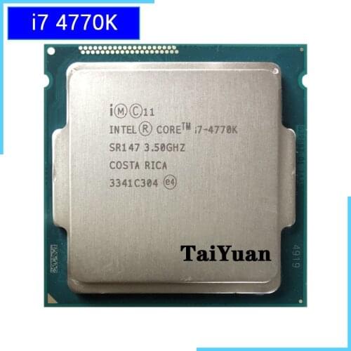 Intel Core i7-4770K i7 4770K i7 4770 K 3.5 GHz Quad-Core Quad-Thread CPU Processor 84W LGA 1150