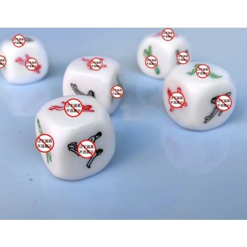 Bdsm Bondage Sexy Dice Beautiful Appeal Dice Exotic Posture Play Dices Fetish Love Dice Sex Toys For Woman Couples Sex Shop