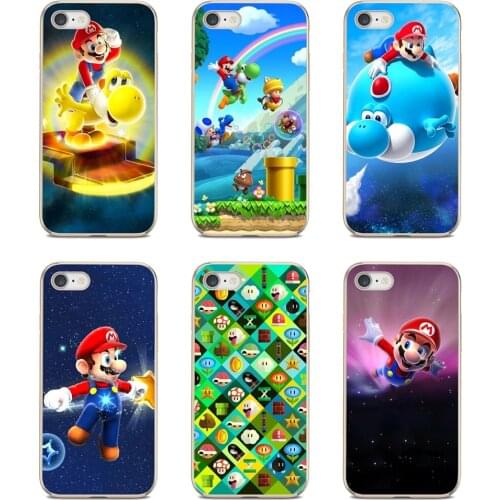 Silicone Skin Cover super-mario-3D-WALL-PAPER-FOR-PHONE For Xiaomi mi Redmi Note 3 4 4X 5 6 7 8 8t 9 9s 9t 10 pro lite