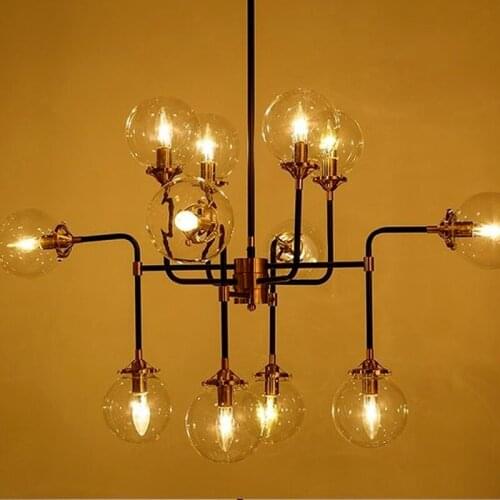 Led e27 Nordic Iron Glass designer Magic Bean LED Lamp LED Light.Pendant Lights.Pendant Lamp.Pendant light For Dinning Room Bar