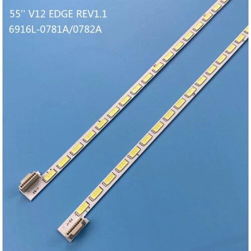 LED Backlight strip For LG 55LM6200 55LM4600 6920L-0001C 6922L-0003A 6922L-0004A LC550EUN SE F1 55E600Y 6916L0781A 6916L0782A