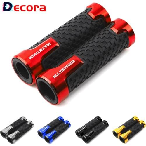 Universal For Ducati Multistrada 950 1100 1200 1200S 1200GT 1260 Motorcycle Handlebar Grips Handle Bar Hand Grip 7/8'' 22MM