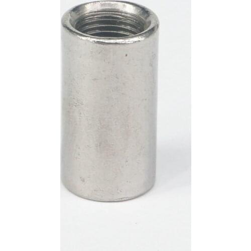 1/8" BSP Female Thread 304 Stainless Steel Pipe Fitting Full Socket Round Connector for water oil air
