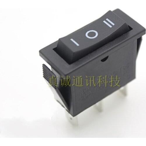 20pcs rocker switch Food warmer switch AC power switch 3 feet KCD3-103 third gear rocker switch Rocker