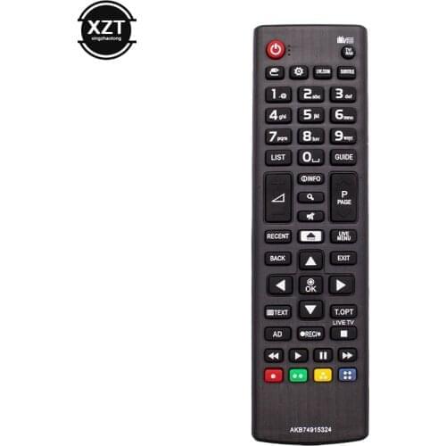 433MHz Smart Wireless Remote Control TV ABS Replacement for LG AKB75375604 AKB73715608 AKB74915324 LED LCD Television Controller