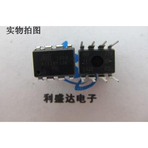5PCS/LOT ATTINY13A-PU DIP8 MCU AVR 1K FLASH 20MHZ 8PDIP ATTINY13A ATTINY13 ATTINY 13A Best quality