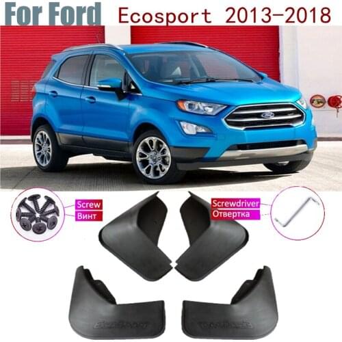 Mudflaps Splash Guards Mud Flap Mudguards Accessories Fender Car Mud Flaps For Ford Ecosport 2018-2013 2014 2015 2016