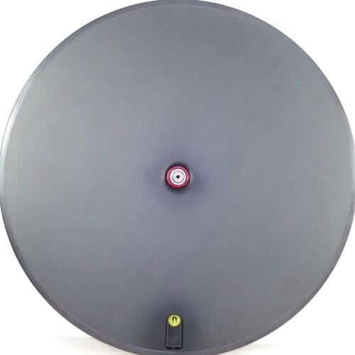 Catazer 700C 23mm wide riathlon Time Trail Tubular or Clincher Carbon Disc Wheel