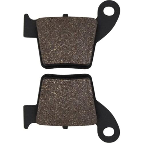Cyleto Rear Brake Pads for HONDA CRF250R CRF 250R 04-16 CRF250X CRF 250X 2004-2016 CRF 450 CRF450R 2002-2016 CRF450X 2005-2016