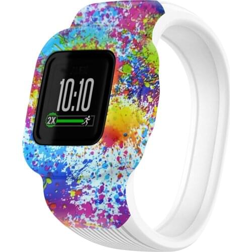 Children Silicone Band Strap Bracelet Watchband Belt Fits for GarminFit JR3