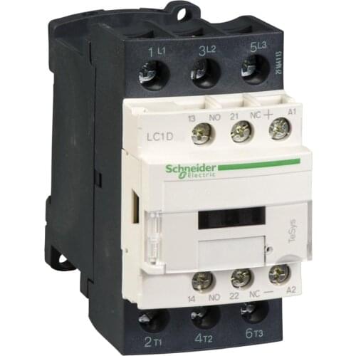 LC1D38FDC Three-pole Contactor 3P 38A 110VDC One DC See Details