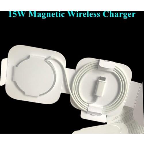 Magnetic Wireless Charger For Phone 12 Pro Max USB Type C Fast Charging For 12 mini 11 Pro Max XS XR 15W Magnet Wireless Charger