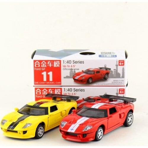 1:40 Scale/Diecast Toy Model/Ford GT/Super Sport Racing Car/Educational Collection/Pull Back/Gift For Children