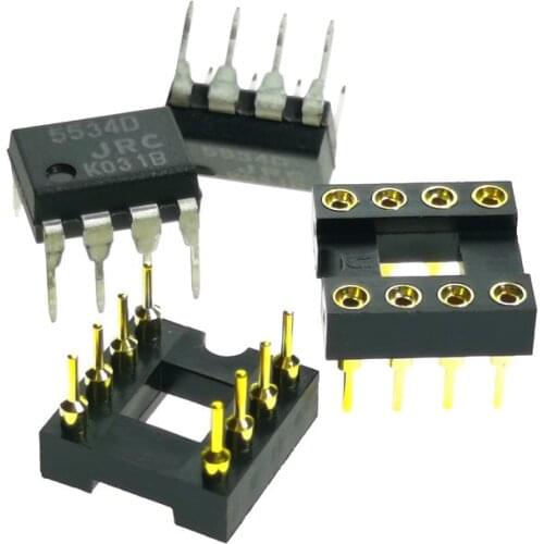 1Pair NJM5534DD Audio Amplifier LOW-NOISE OPERATIONAL AMPLIFIER 5534DD 5534