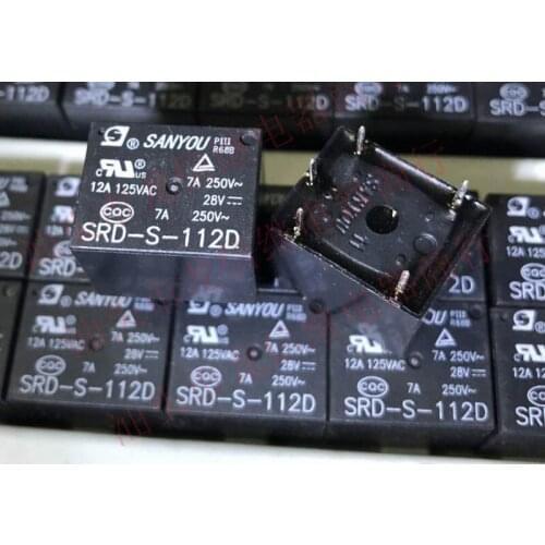 New 5-legged SRD-S-106D/109D/112D/124D/SH-124D2-F T73-1C-6-24V relay