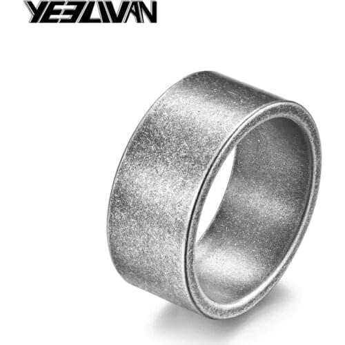 One Red Silver Rings For Men