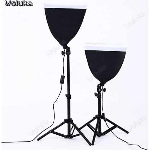Portable Desktop Softbox Bracket Set 65W Light Bulb Mini Lamp Holder Soft Box Kit For Product Photography Shooting CD50 T10