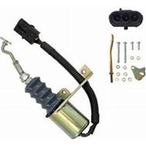 Fuel Shutdown Solenoid For DEUTZ Bosch RSV governor SA-3800-24 1751-24 Volt Right-hand