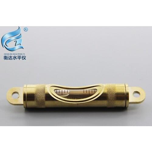 Strip spirit level horizontal bubble level bubble pure copper spirit level level bar high precision horizontal bubble